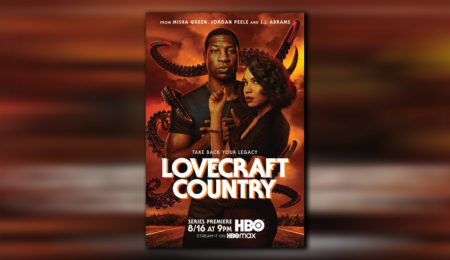 The promotional poster for Jordan Peele’s Lovecraft Country