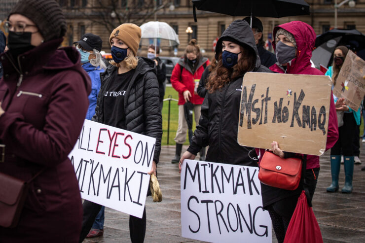 Protesters march on parliament hill