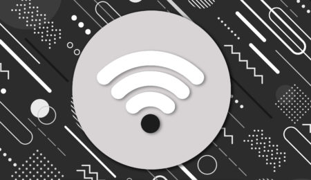 The WiFi logo with low connectivity
