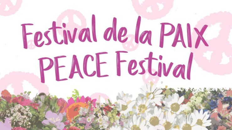 Peace week promotional material