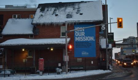 Homeless shelter in Ottawa
