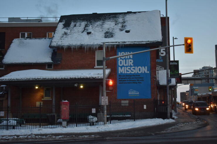 Homeless shelter in Ottawa