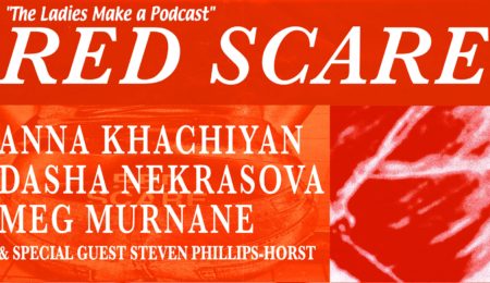 Red Scare Podcast Promotional Poster