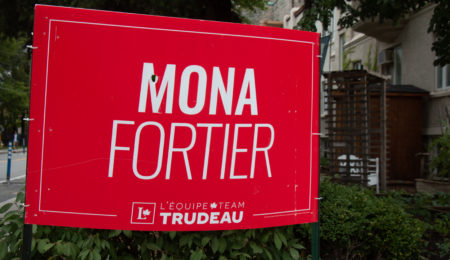 Mona Fortier sign