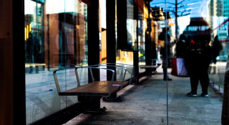 bus stop seat