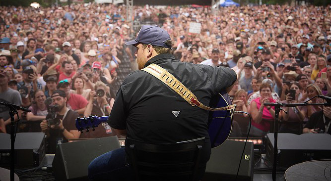 Luke Combs at BMI Broadcast Music (June 9)