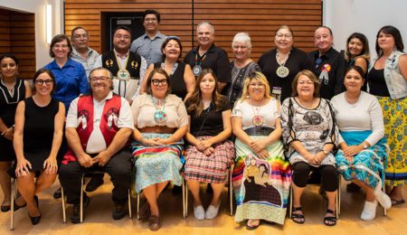The first cohort of the Certificate of Indigenous Law program/gazette