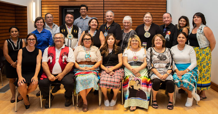 The first cohort of the Certificate of Indigenous Law program/gazette