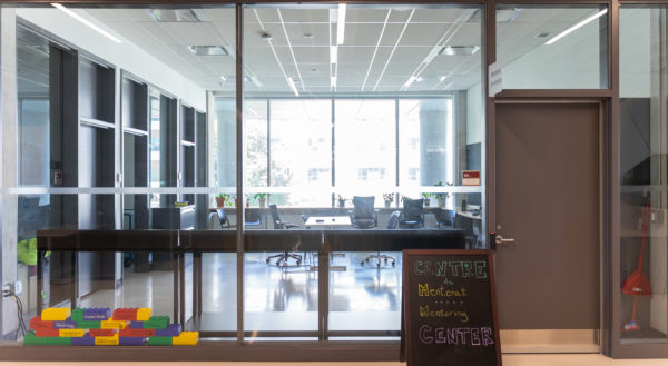 Front entrance of science mentoring centre