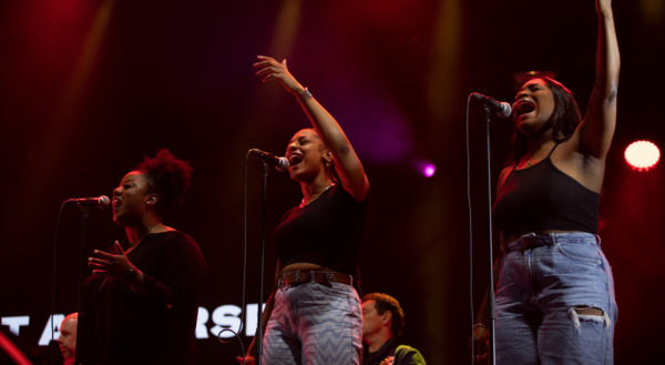 Rheeny, Mahalia and Micah Smith at Cityfolk