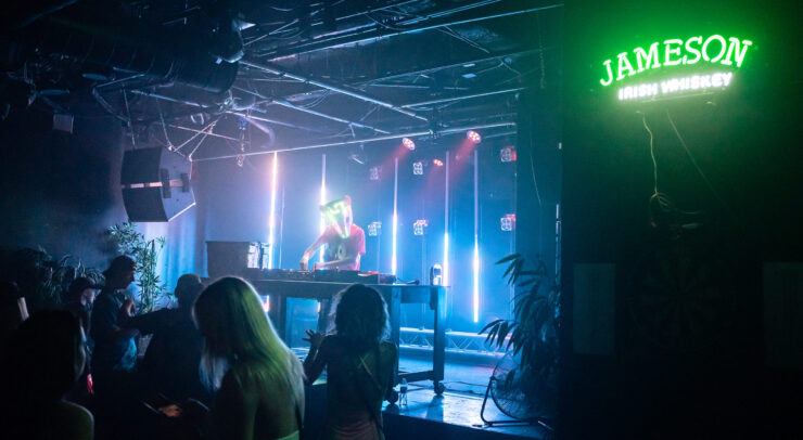 DJ and club-goers in Ottawa
