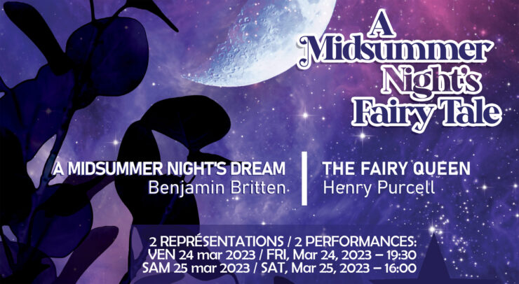 Promotional poster for A Midsummer Night's Fairy Tale