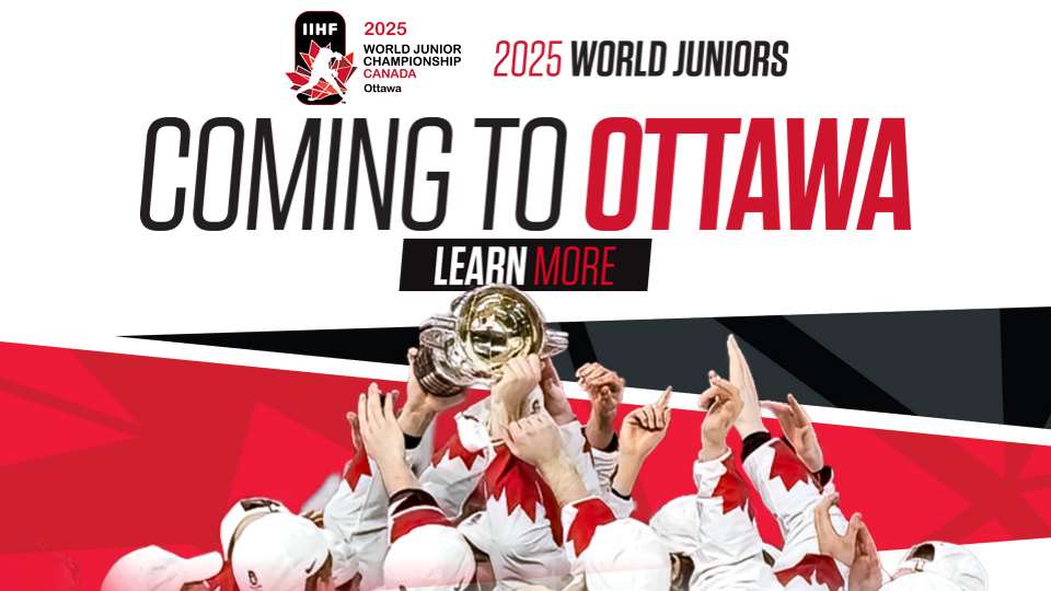 202425 IIHF Junior Championship to be held in Ottawa The Fulcrum