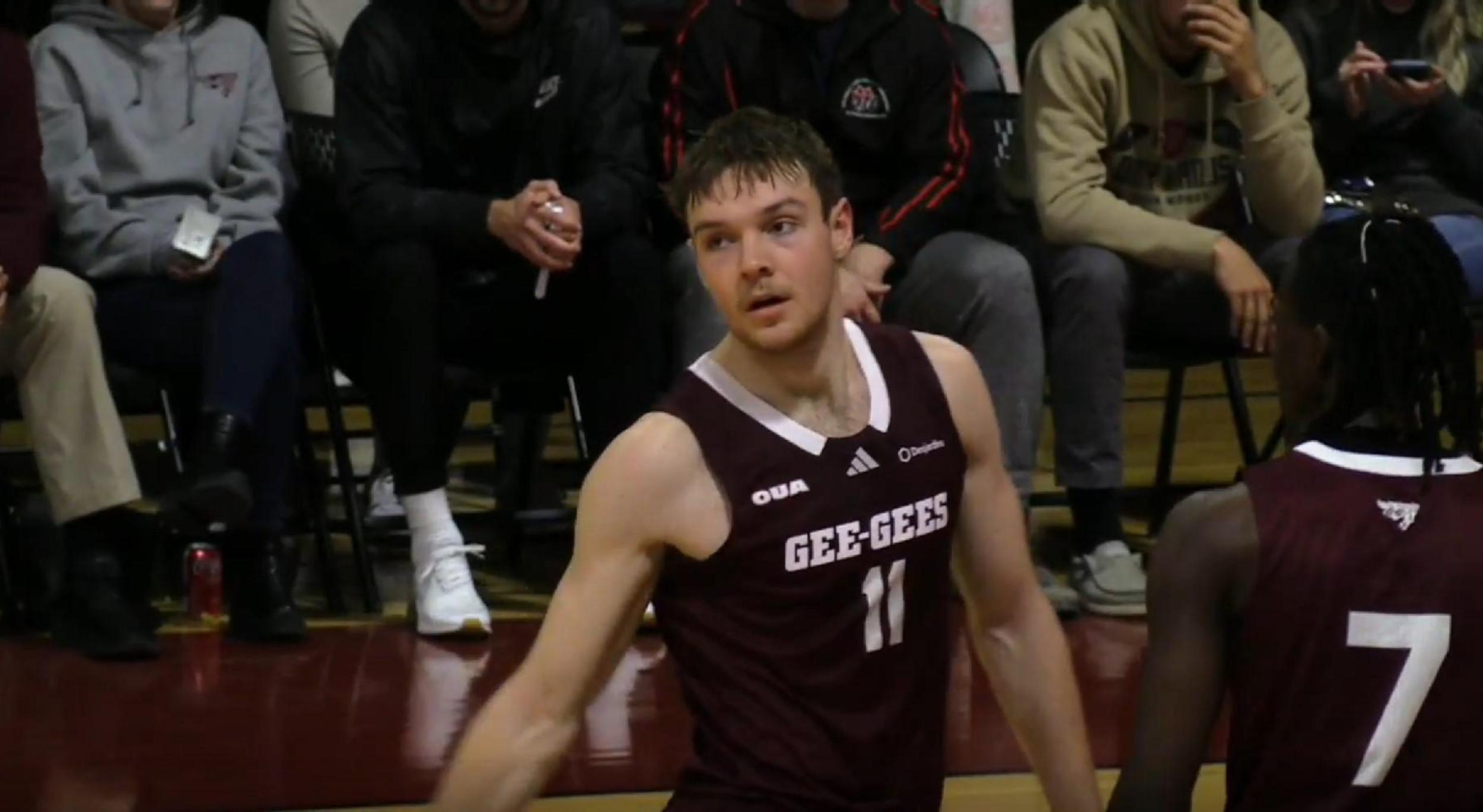 brock newton at free throw line
