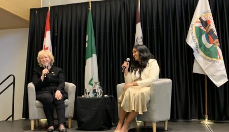 Rt. Hon. Kim Campbell is interviewed by Komal Minhas.