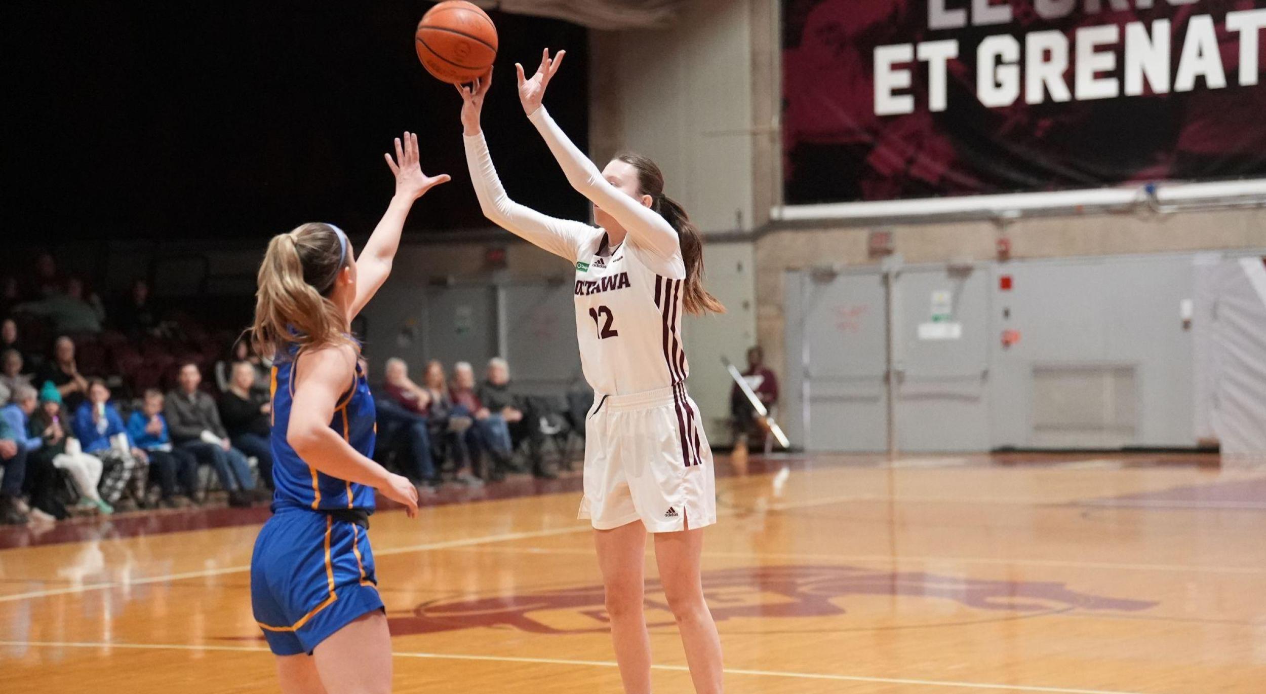 Gee-Gees Basketball: Women cruise to big win over TMU Bold - The Fulcrum