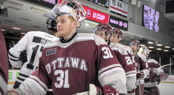 frankie lapenna leads handshake line