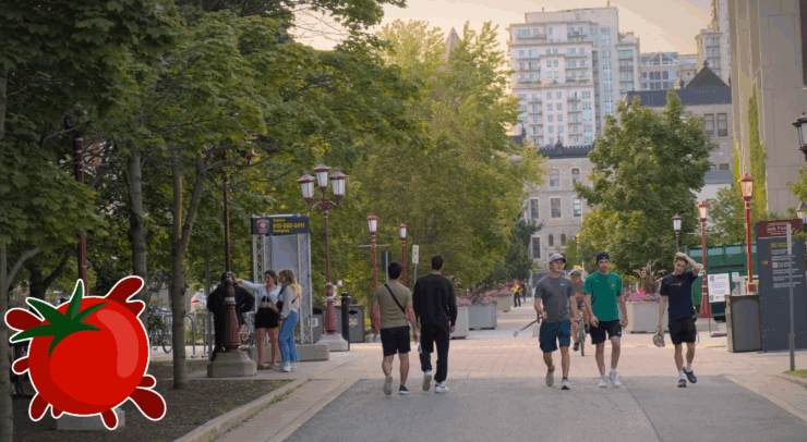 people walking