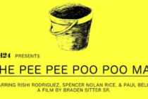 A poster of The Pee Pee Poo Poo Man, presented by ByTowne Cinema