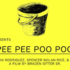 A poster of The Pee Pee Poo Poo Man, presented by ByTowne Cinema