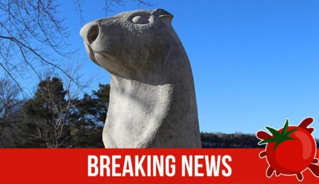 wiarton willie statue