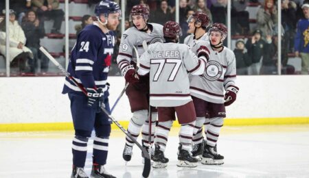 geegees hockey celebrating