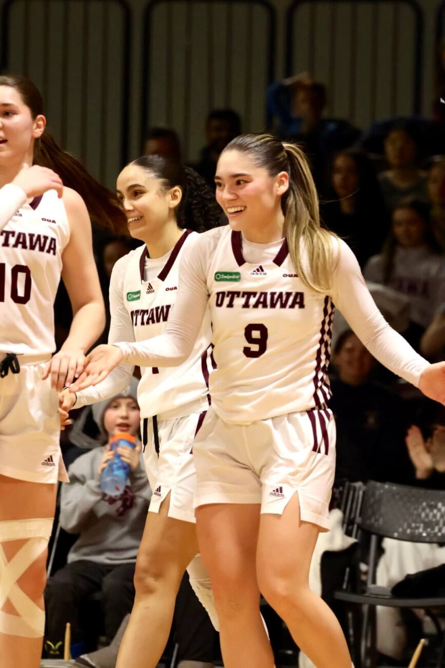 natsuki szczokin high fives bailey russell