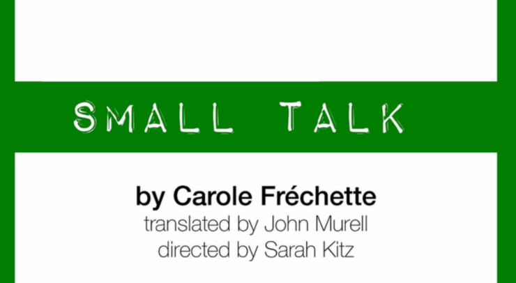 A graphic depicting the poster for Small Talk