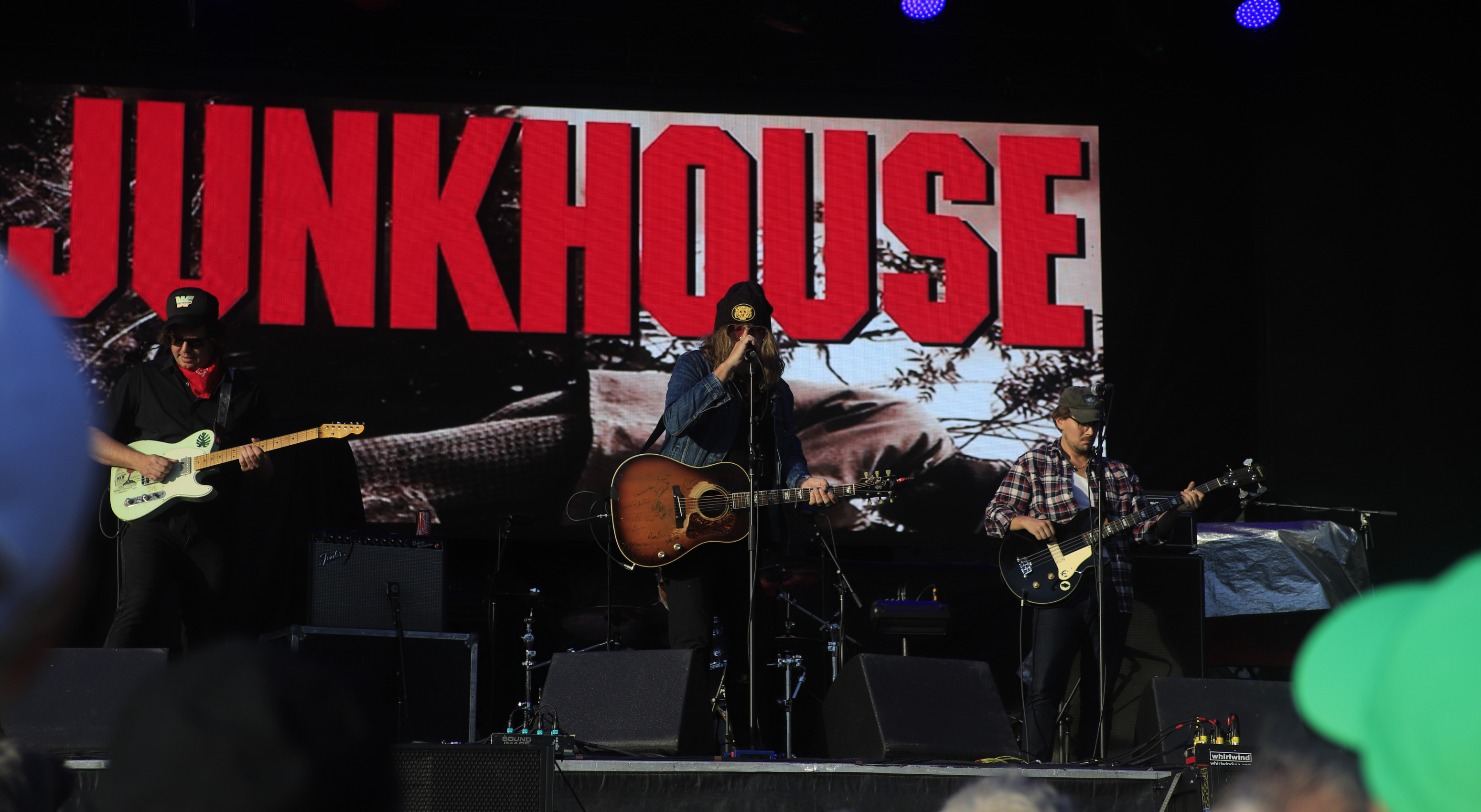 Junkhouse on stage