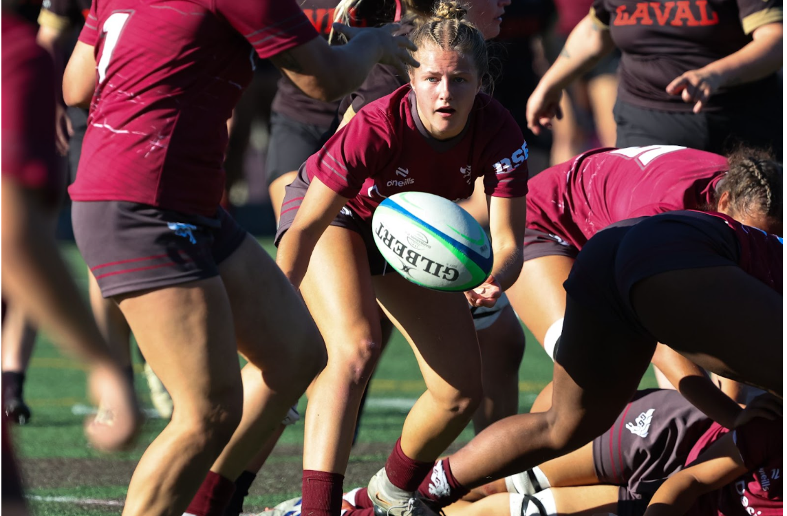 On Saturday evening, the last two remaining undefeated teams of RSEQ rugby battled it out at Matt Anthony Field to fight for the lone undefeated status.