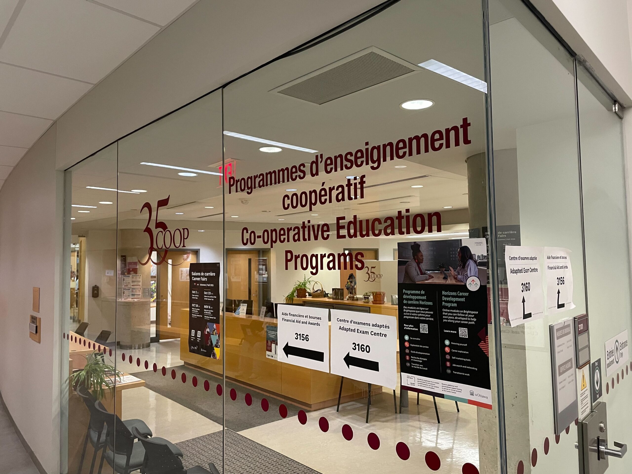 University of Ottawa Co-Op office