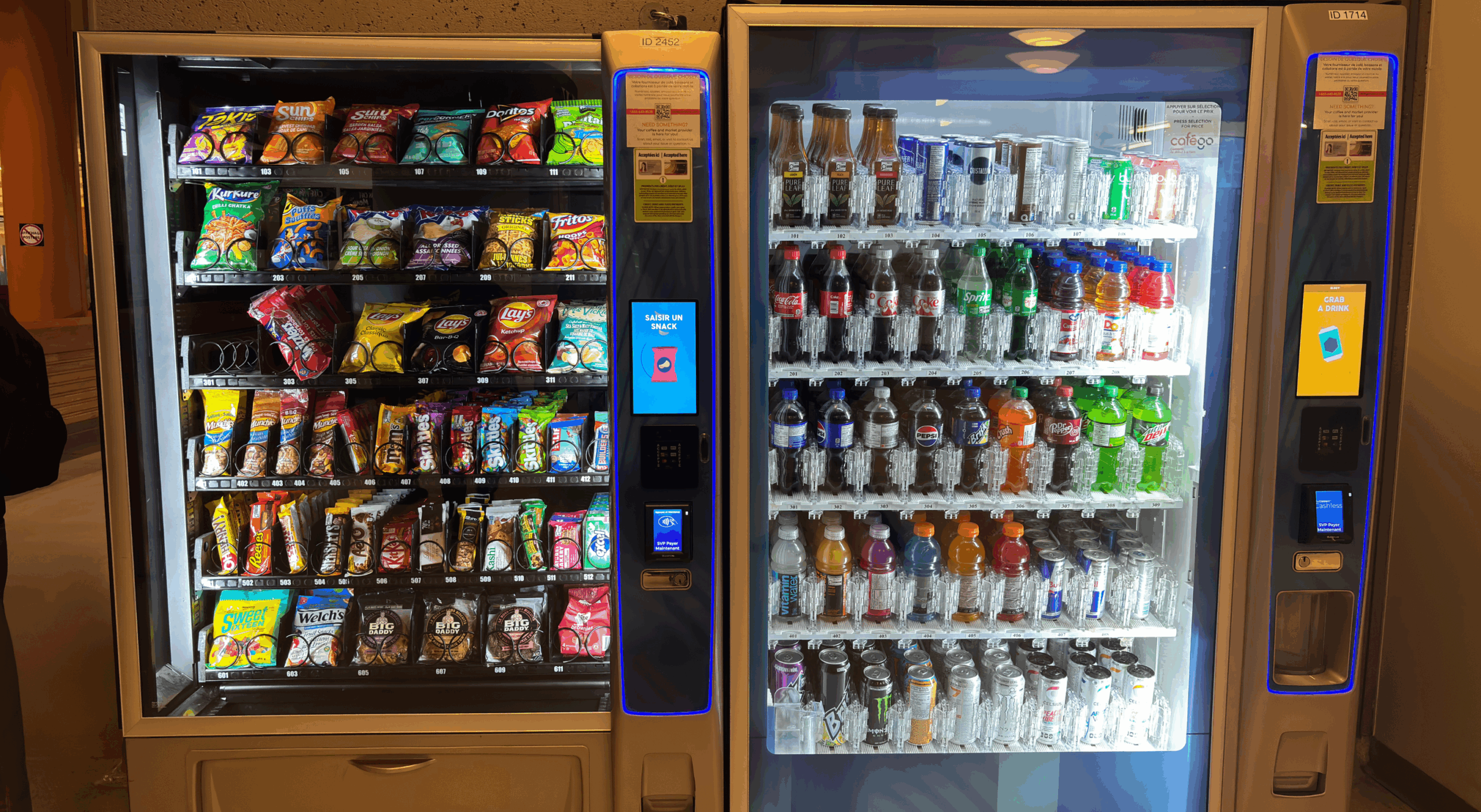 U of O vending machine