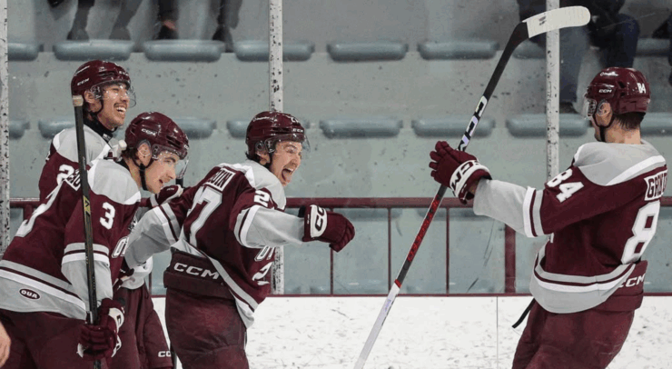 This past Sunday, the Gee-Gees’ men's hockey team hosted the UQTR Patriots at the Minto Sports Complex.