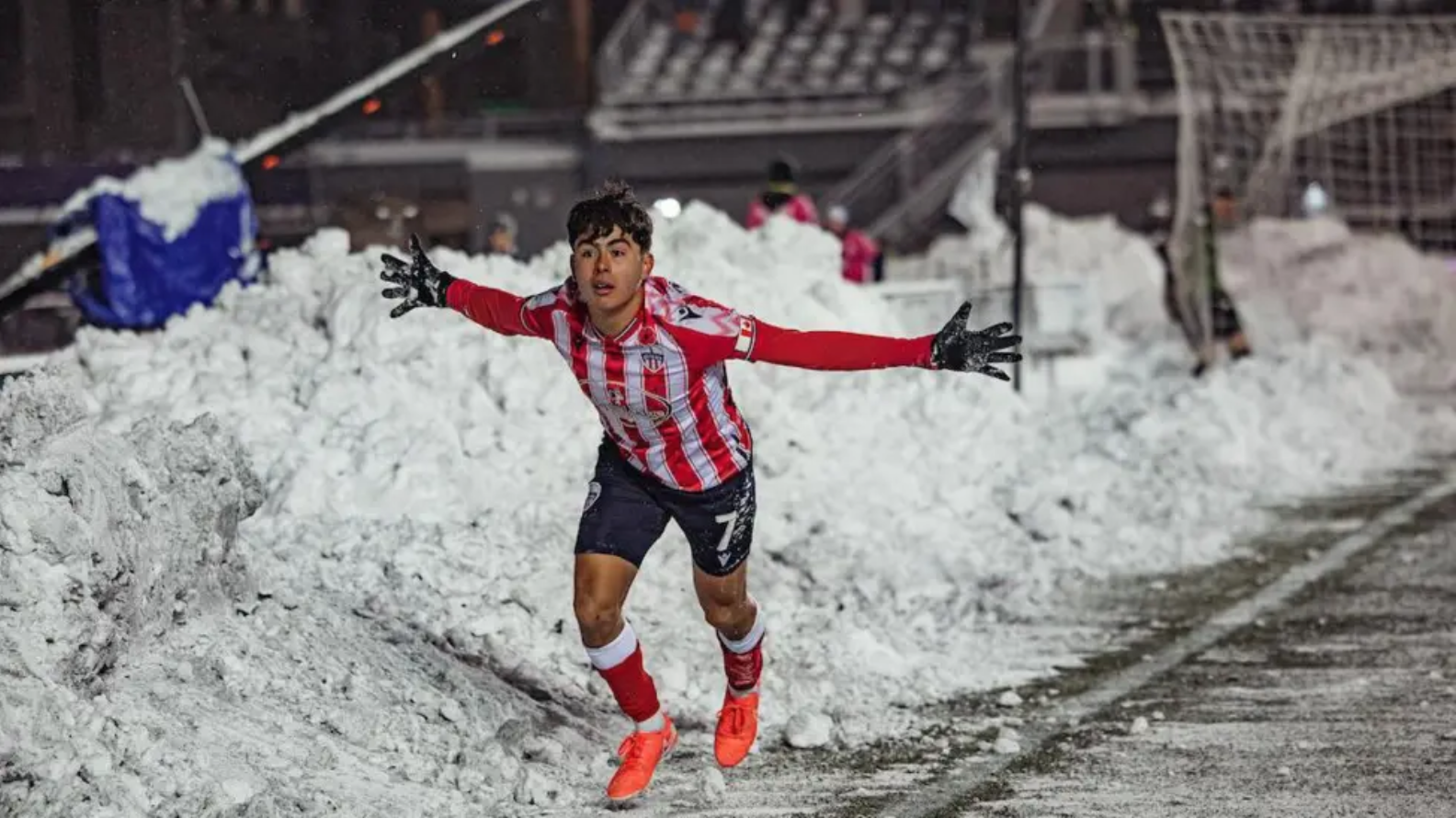On Nov. 9, the season’s first snowfall brought a calm winter evening to the city– except at TD Place Stadium, where fans withstood the cold to attend the CPL Final