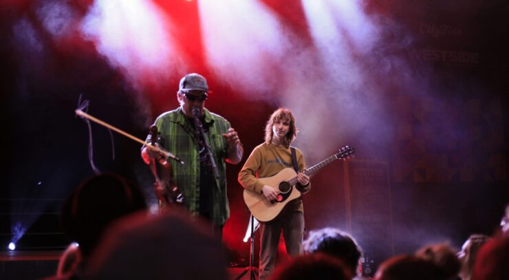 A photo taken by Andrea Kobetic for CityFolk Night One